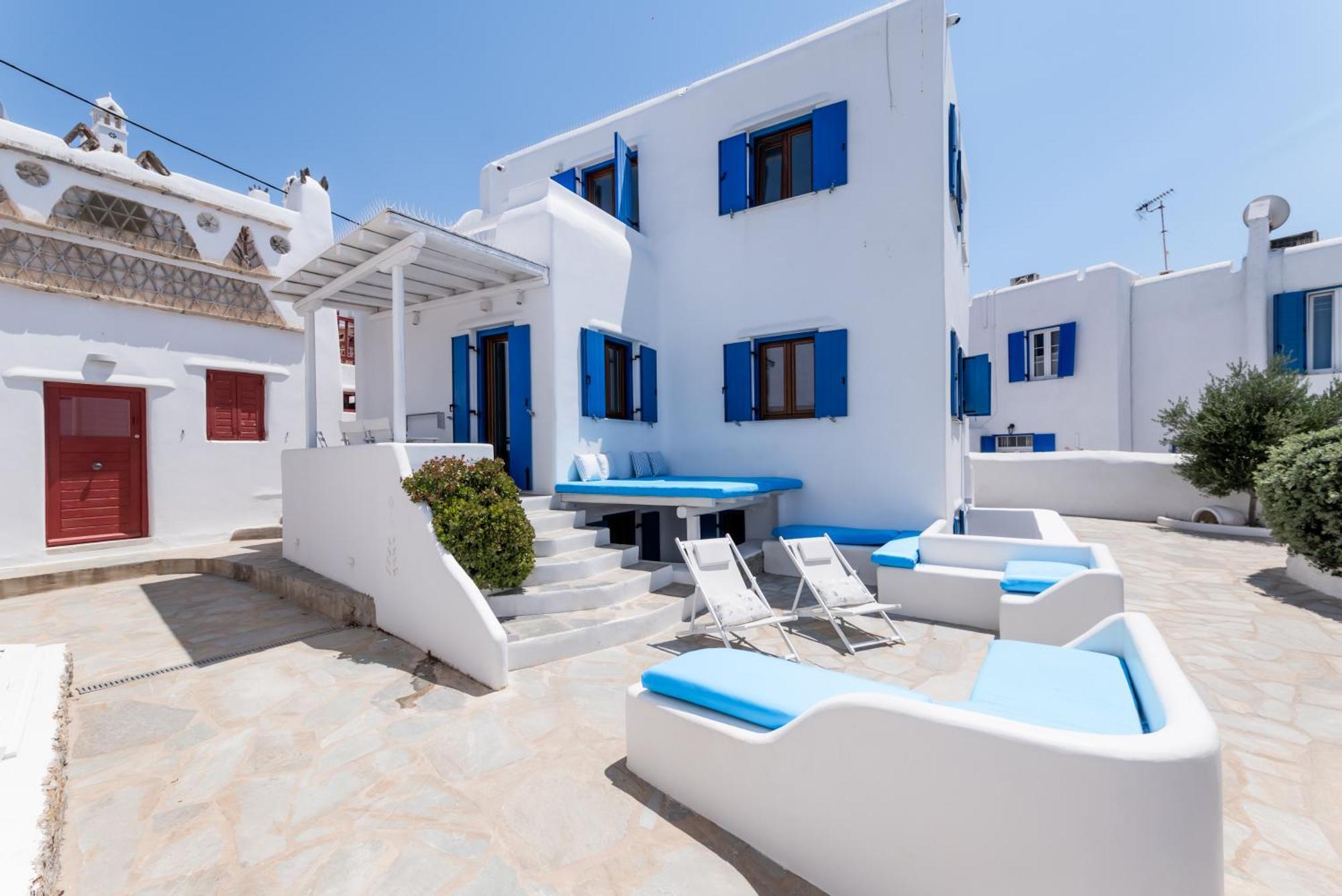 Olive Tree & Capari Mykonos Town Homes & Apartments With Pool! Екстериор снимка